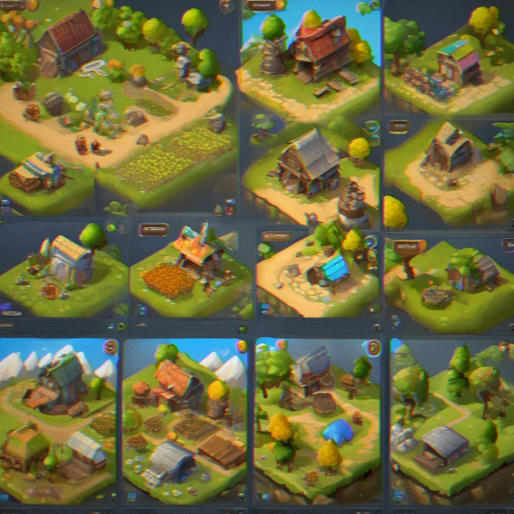 Character appearance options you unlock as you progress through the game